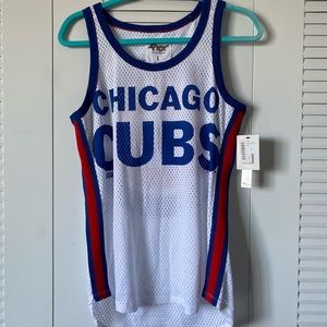NWT Chicago Cubs womens basketball tank L